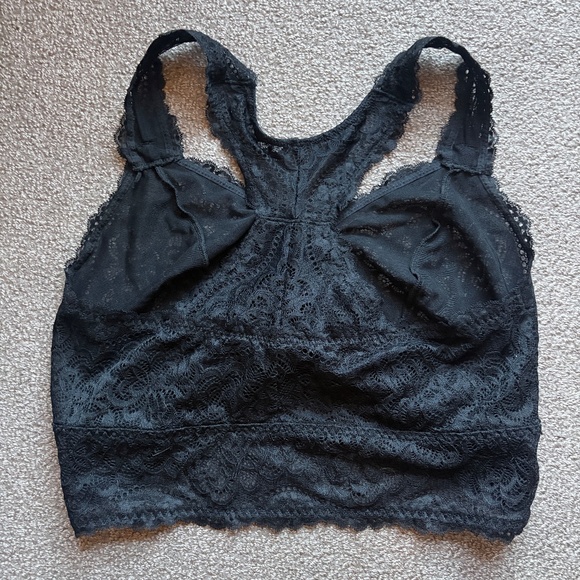NWT Torrid Curves Bralette Black Lace Racerback | Size 2 (2X) - Picture 13 of 16